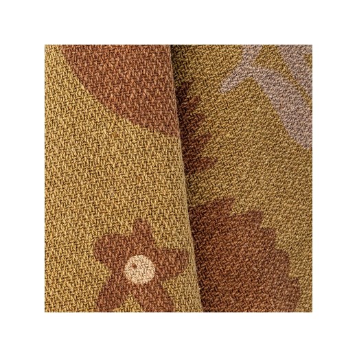 Bloomingville Pled &quot;Lark&quot; w kolorze beżowo-żółtym - 160 x 130 cm Bloomingville onesize promocja Limango Polska