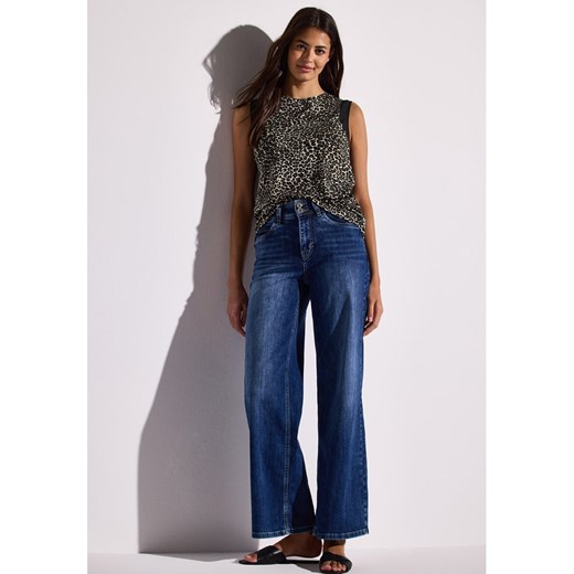 Street One Top w kolorze czarno-szarym Street One 42 Limango Polska wyprzedaż