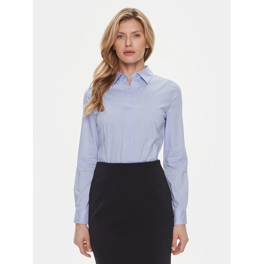 Boss Koszula Bashinah 50499433 Niebieski Slim Fit ze sklepu MODIVO w kategorii Koszule damskie - zdjęcie 184752953