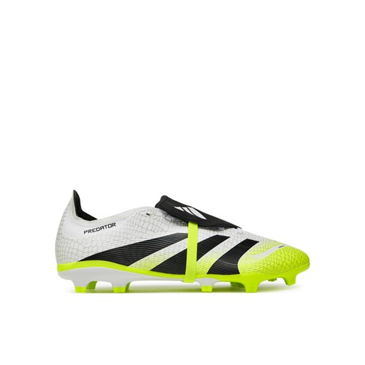 adidas Buty do piłki nożnej Predator League Fold-Over Tongue JI1111 Biały ze sklepu MODIVO w kategorii Buty sportowe męskie - zdjęcie 184752954