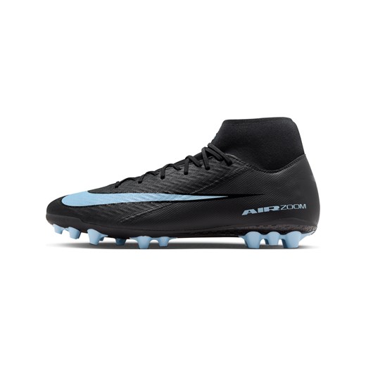 Korki piłkarskie typu high top na sztuczną murawę Nike Mercurial Superfly 10 Academy - Czerń ze sklepu Nike poland w kategorii Buty sportowe męskie - zdjęcie 184754141