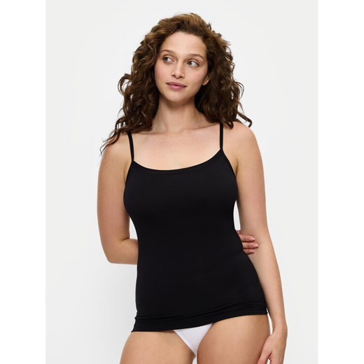 Triumph Top Sense Of Modal 10224795 Czarny Slim Fit ze sklepu MODIVO w kategorii Bluzki damskie - zdjęcie 184754911