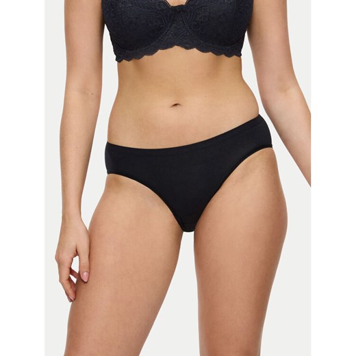 Triumph Figi klasyczne Sense Of Cotton 10224969 Czarny ze sklepu MODIVO w kategorii Majtki damskie - zdjęcie 184755012