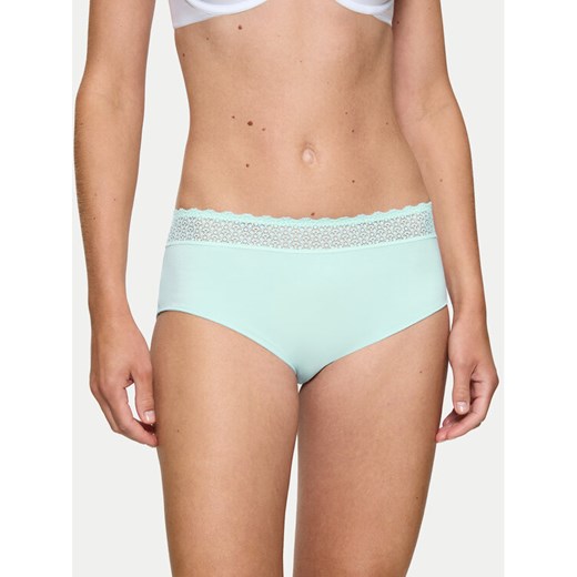 Triumph Figi klasyczne Feel Of Modal 10214399 Niebieski ze sklepu MODIVO w kategorii Majtki damskie - zdjęcie 184755021