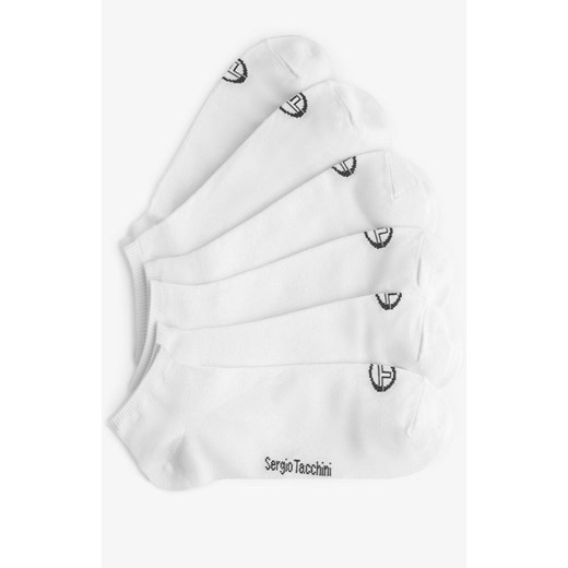3-pack skarpetki stopki sportowe bawełniane białe 1007 Sergio Tacchini, Kolor biały, Rozmiar 35-38, Sergio Tacchini ze sklepu Primodo w kategorii Skarpetki damskie - zdjęcie 184756201
