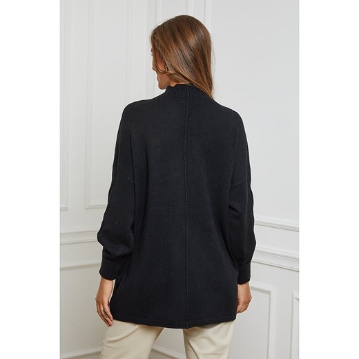 Soft Cashmere Sweter w kolorze czarnym Soft Cashmere 34/36 okazja Limango Polska