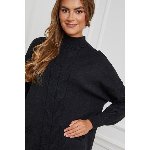 Soft Cashmere Sweter w kolorze czarnym Soft Cashmere 34/36 Limango Polska promocyjna cena