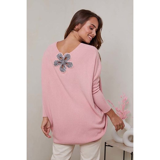 Soft Cashmere Sweter w kolorze jasnoróżowym Soft Cashmere 38/40 wyprzedaż Limango Polska