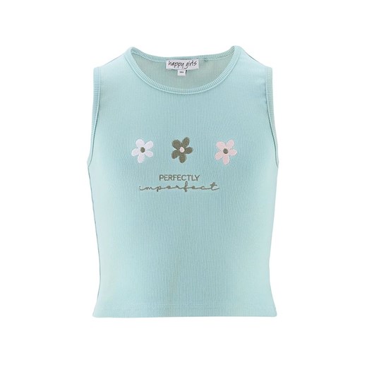 happy girls by Eisend Top w kolorze błękitnym ze sklepu Limango Polska w kategorii Bluzki dziewczęce - zdjęcie 184757322
