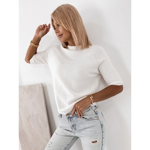 sweter castille ecru one size ze sklepu UBRA w kategorii Swetry damskie - zdjęcie 184757743