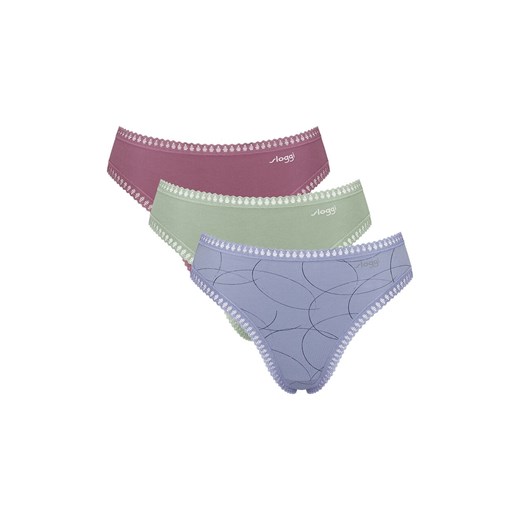 Sloggi 3-pack figi damskie Go Crush High Leg 10219672-V008, Kolor multicolour, Rozmiar XS, Sloggi ze sklepu Intymna w kategorii Majtki damskie - zdjęcie 184758081