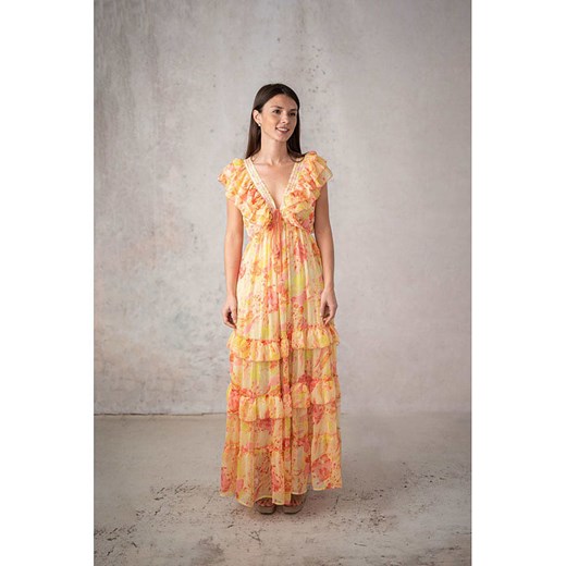 Lula Natura Sukienka w kolorze pomarańczowym ze sklepu Limango Polska w kategorii Sukienki - zdjęcie 184758531
