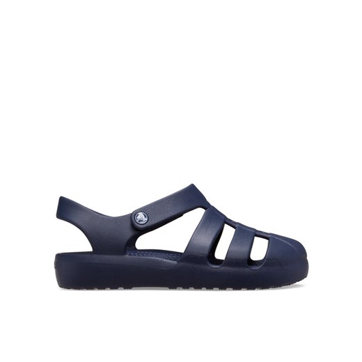 Sandały Crocs Classic Fisherman T 210626 Granatowy ze sklepu eobuwie.pl w kategorii Sandały dziecięce - zdjęcie 184758584
