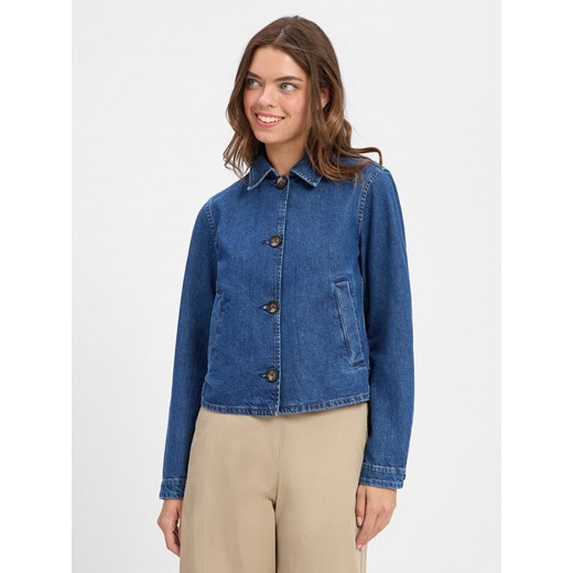 Marc O'Polo Denim Damska kurtka dżinsowa Kobiety Jeansy medium stone jednolity ze sklepu vangraaf w kategorii Kurtki damskie - zdjęcie 184758951