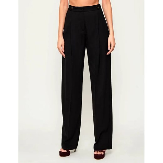 Elisabetta Franchi Spodnie | Relaxed fit | z dodatkiem wełny ze sklepu Gomez Fashion Store w kategorii Spodnie damskie - zdjęcie 184759541