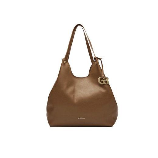 Torebka Gino Rossi CEO-ERIQA-LDA01 Brązowy ze sklepu eobuwie.pl w kategorii Torby Shopper bag - zdjęcie 184760112