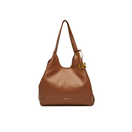 Torebka Gino Rossi CEO-ERIQA-LDA01 Brązowy ze sklepu eobuwie.pl w kategorii Torby Shopper bag - zdjęcie 184760113