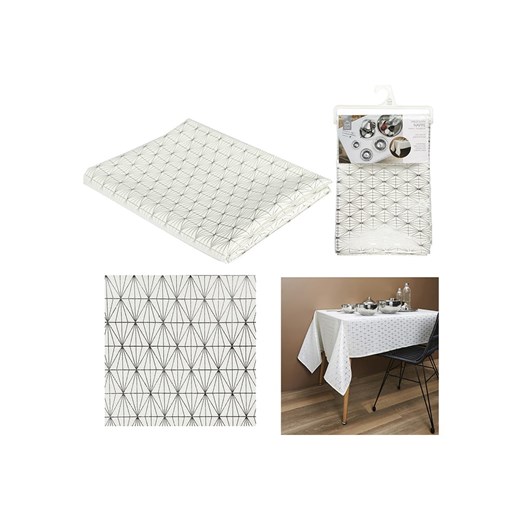 every ware Obrus w kolorze biało-srebrnym - 250 x 140 cm ze sklepu Limango Polska w kategorii Obrusy i bieżniki - zdjęcie 184760670