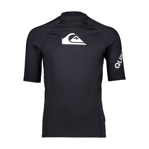 Quiksilver Koszulka kąpielowa w kolorze czarnym ze sklepu Limango Polska w kategorii Kąpielówki - zdjęcie 184760781