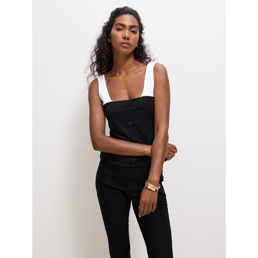 Mohito - Top na ramiączkach - czarny Mohito S Mohito