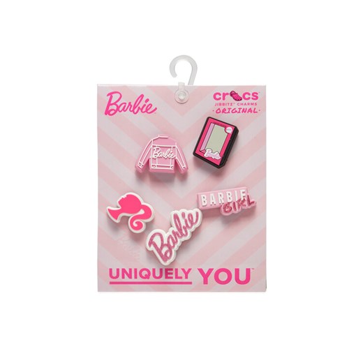 Ozdoba do butów Crocs Jibbitz Barbie 5Pck 10012070 Kolorowy ze sklepu eobuwie.pl w kategorii Przypinki - zdjęcie 184761390