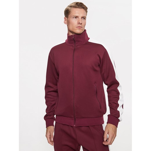 Redefined Rebel Bluza Rodney 223109 Bordowy Regular Fit ze sklepu MODIVO w kategorii Bluzy męskie - zdjęcie 184761920
