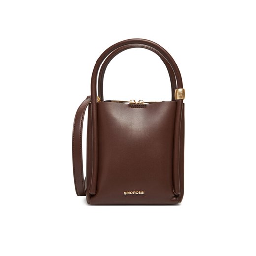 Gino Rossi Torebka CEO-SADE-LX10152 Brązowy ze sklepu MODIVO w kategorii Torby Shopper bag - zdjęcie 184761930