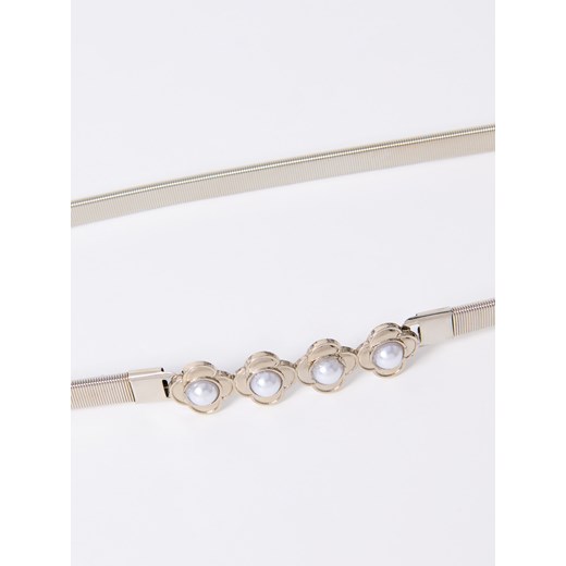 Mohito - Wąski pasek - srebrny Mohito M/L Mohito