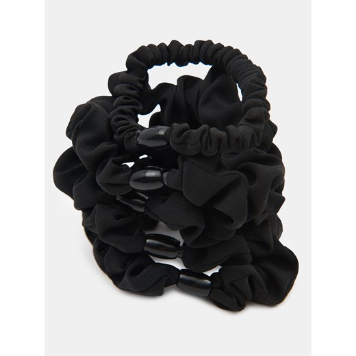 Sinsay - Gumka do włosów 5pack - czarny Sinsay One Size Sinsay