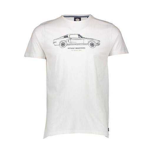 Petrol Industries Koszulka w kolorze białym ze sklepu Limango Polska w kategorii T-shirty męskie - zdjęcie 184764742