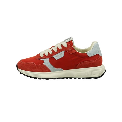 GANT Footwear Skórzane sneakersy &quot;Beywi&quot; w kolorze czerwonym ze sklepu Limango Polska w kategorii Buty sportowe damskie - zdjęcie 184764910