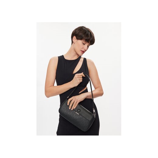 Torebka Calvin Klein Business Shoulder Bag_Epi Mono K60K611888 Czarny Calvin Klein 00 eobuwie.pl