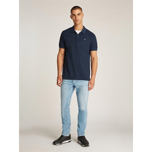 TOMMY JEANS Koszulka polo w kolorze granatowym ze sklepu Limango Polska w kategorii T-shirty męskie - zdjęcie 184766030