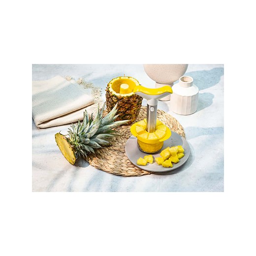 Vacu Vin Krajalnica w kolorze białym do ananasa - dł. 20,1 cm Vacu Vin onesize okazja Limango Polska