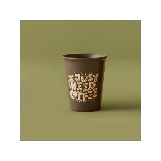 BELLA MAISON Kubek &quot;Just Espresso&quot; w kolorze szarym do kawy - 100 ml Bella Maison onesize okazja Limango Polska