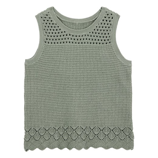 OshKosh Dzianinowy top w kolorze khaki ze sklepu Limango Polska w kategorii Bluzki dziewczęce - zdjęcie 184766350
