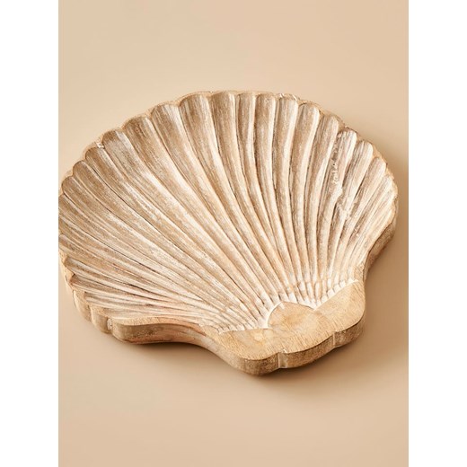 BELLA MAISON Miska dekoracyjna &quot;Oyster&quot; w kolorze beżowym - 30 x 20 cm ze sklepu Limango Polska w kategorii Misy i tace dekoracyjne - zdjęcie 184766361