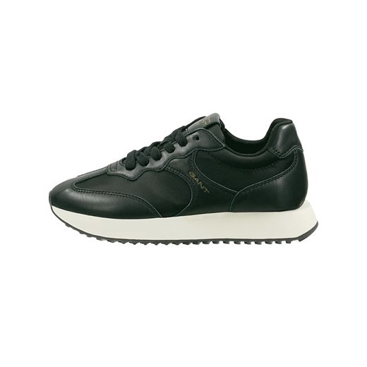 GANT Footwear Skórzane sneakersy &quot;Bevinda&quot; w kolorze czarnym ze sklepu Limango Polska w kategorii Buty sportowe damskie - zdjęcie 184766441