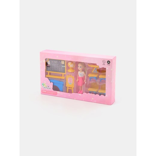 Sinsay - Zabawka – szkolna klasa z lalką i akcesoriami - wielobarwny Sinsay One Size Sinsay