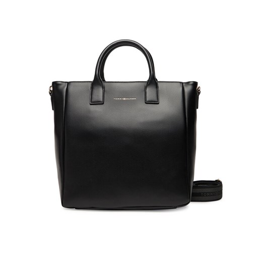 Tommy Hilfiger Torebka AW0AW17971 Czarny ze sklepu MODIVO w kategorii Torby Shopper bag - zdjęcie 184768111