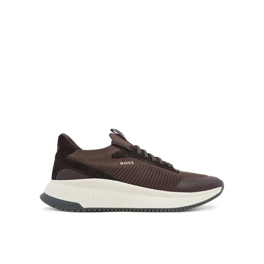 BOSS Sneakersy TTNM EVO 50523113 Brązowy ze sklepu MODIVO w kategorii Buty sportowe męskie - zdjęcie 184768140