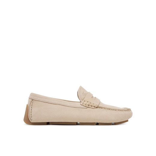 Calvin Klein Mokasyny Driver Penny Nu HM0HM01866 Beżowy ze sklepu MODIVO w kategorii Mokasyny męskie - zdjęcie 184768204