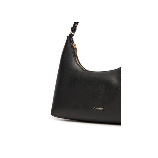 Calvin Klein Torebka Foil Logo Conv Shou?Lder Bag LV04F3272G Czarny Calvin Klein 00 MODIVO