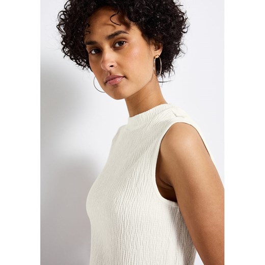 Street One Top w kolorze kremowym Street One 42 okazja Limango Polska