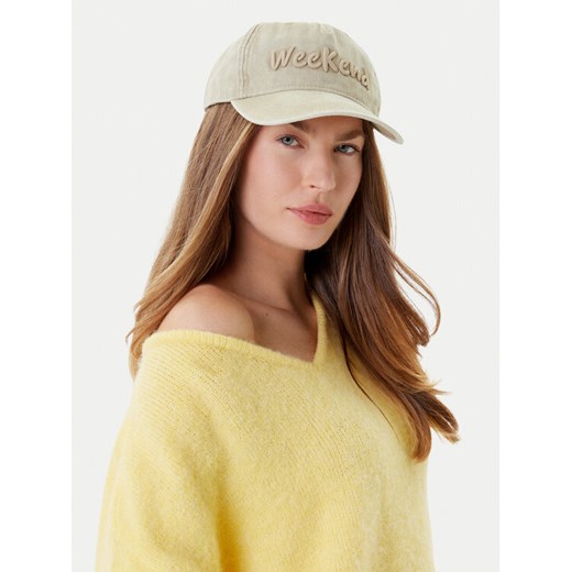 Weekend Max Mara Czapka z daszkiem Bruno 2525576024 Beżowy ze sklepu MODIVO w kategorii Czapki z daszkiem damskie - zdjęcie 184769812