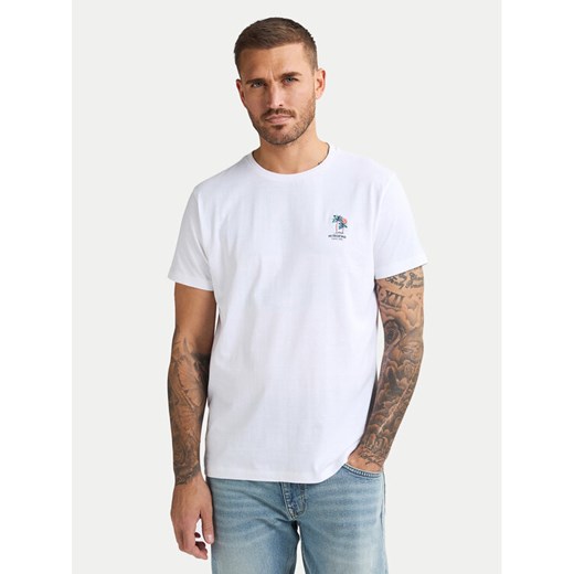 Petrol Industries T-Shirt M-1050-TSR644 Biały Regular Fit ze sklepu MODIVO w kategorii T-shirty męskie - zdjęcie 184769821