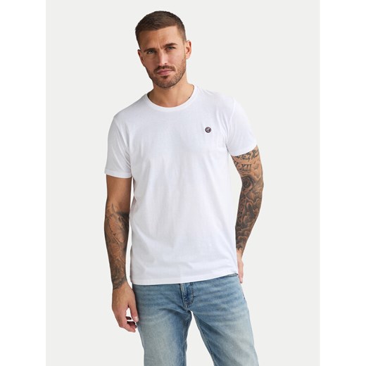 Petrol Industries T-Shirt M-ROS-TSR002 Biały Regular Fit ze sklepu MODIVO w kategorii T-shirty męskie - zdjęcie 184769822