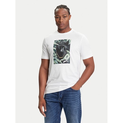 BOSS T-Shirt Te_Animali 50546362 Biały Regular Fit ze sklepu MODIVO w kategorii T-shirty męskie - zdjęcie 184769834