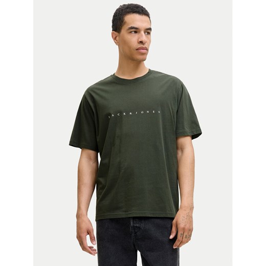Jack&Jones T-Shirt Star 12234746 Zielony Relaxed Fit ze sklepu MODIVO w kategorii T-shirty męskie - zdjęcie 184769840