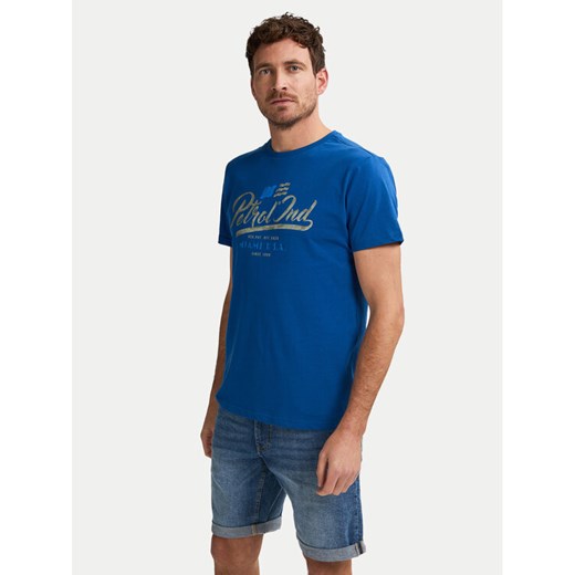Petrol Industries T-Shirt M-1050-TSR600 Niebieski Regular Fit ze sklepu MODIVO w kategorii T-shirty męskie - zdjęcie 184769854